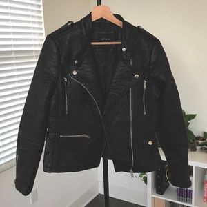 Cotton On Faux Vegan leather jacket